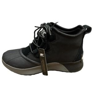 Sorel Women's Out N About III Classic Waterproof Boot Black N Gray Size 8